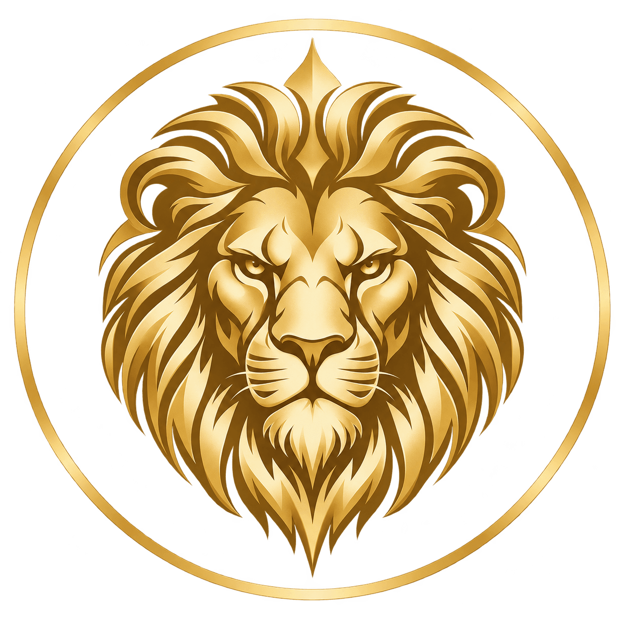The Lions Den Boca gold lion emblem